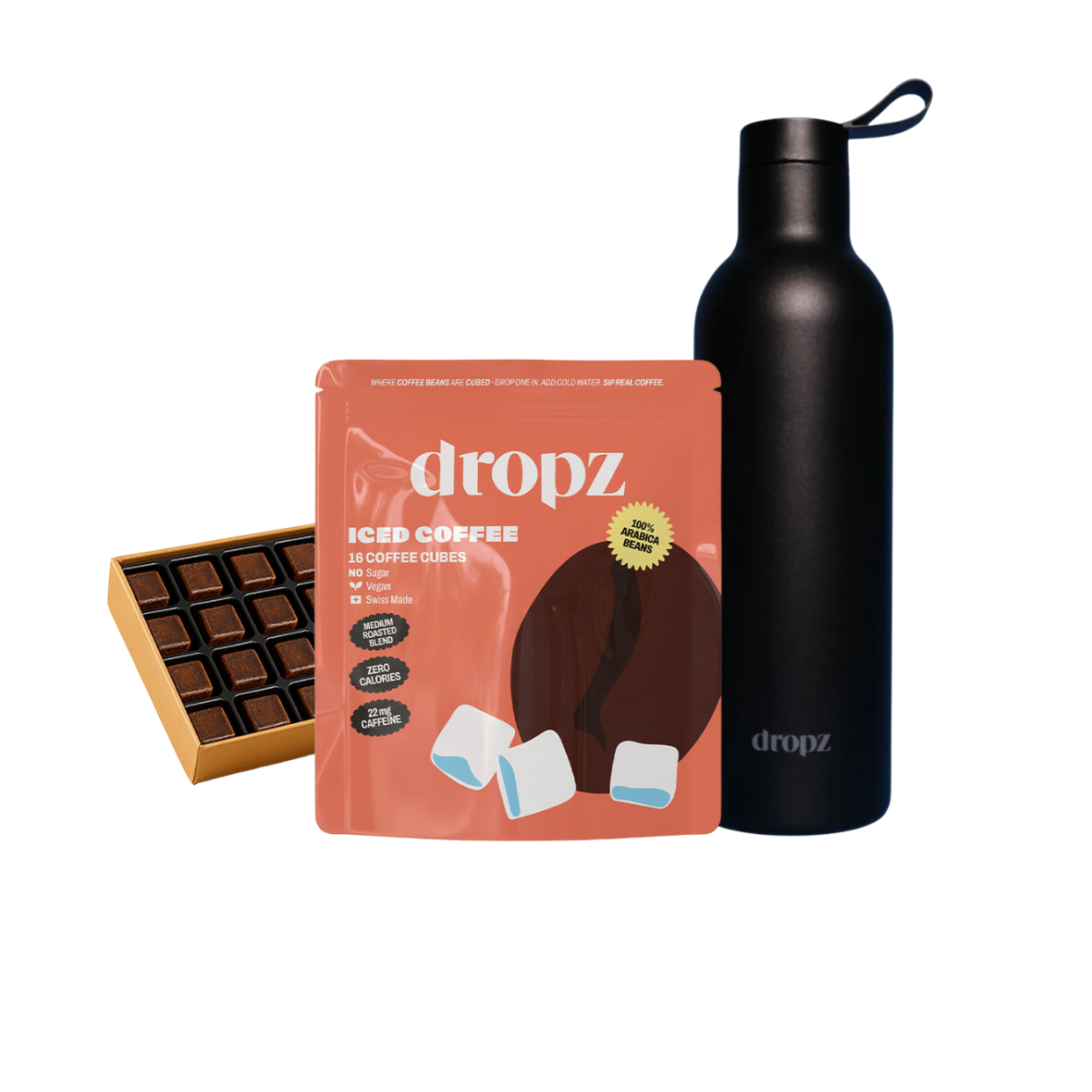 Iced Coffee Cubes+ borraccia da 0,7 l