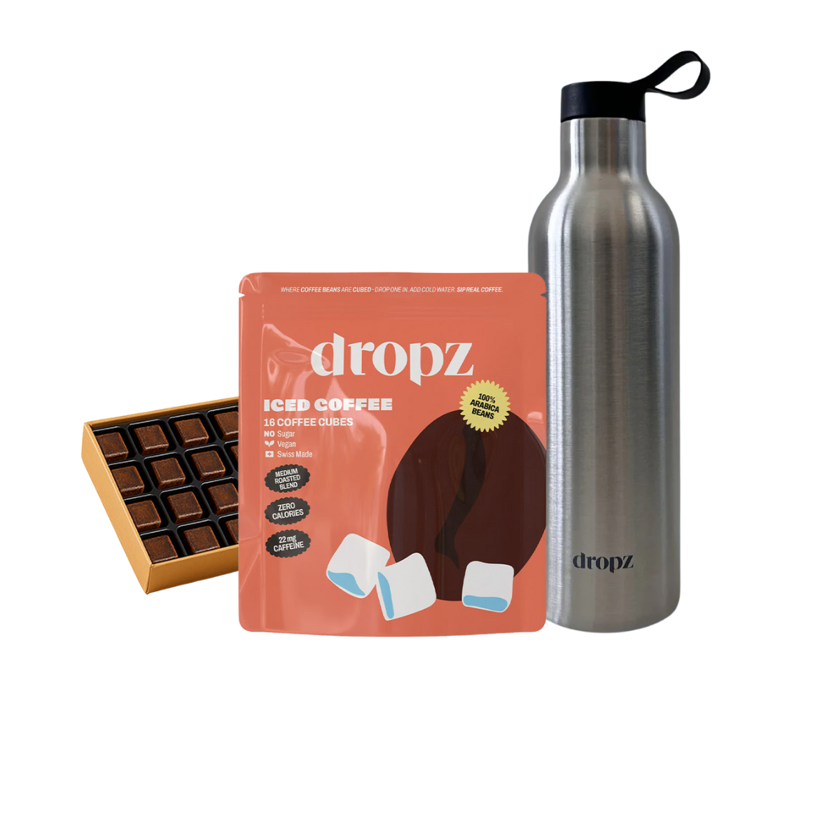 Iced Coffee Cubes+ borraccia da 0,7 l