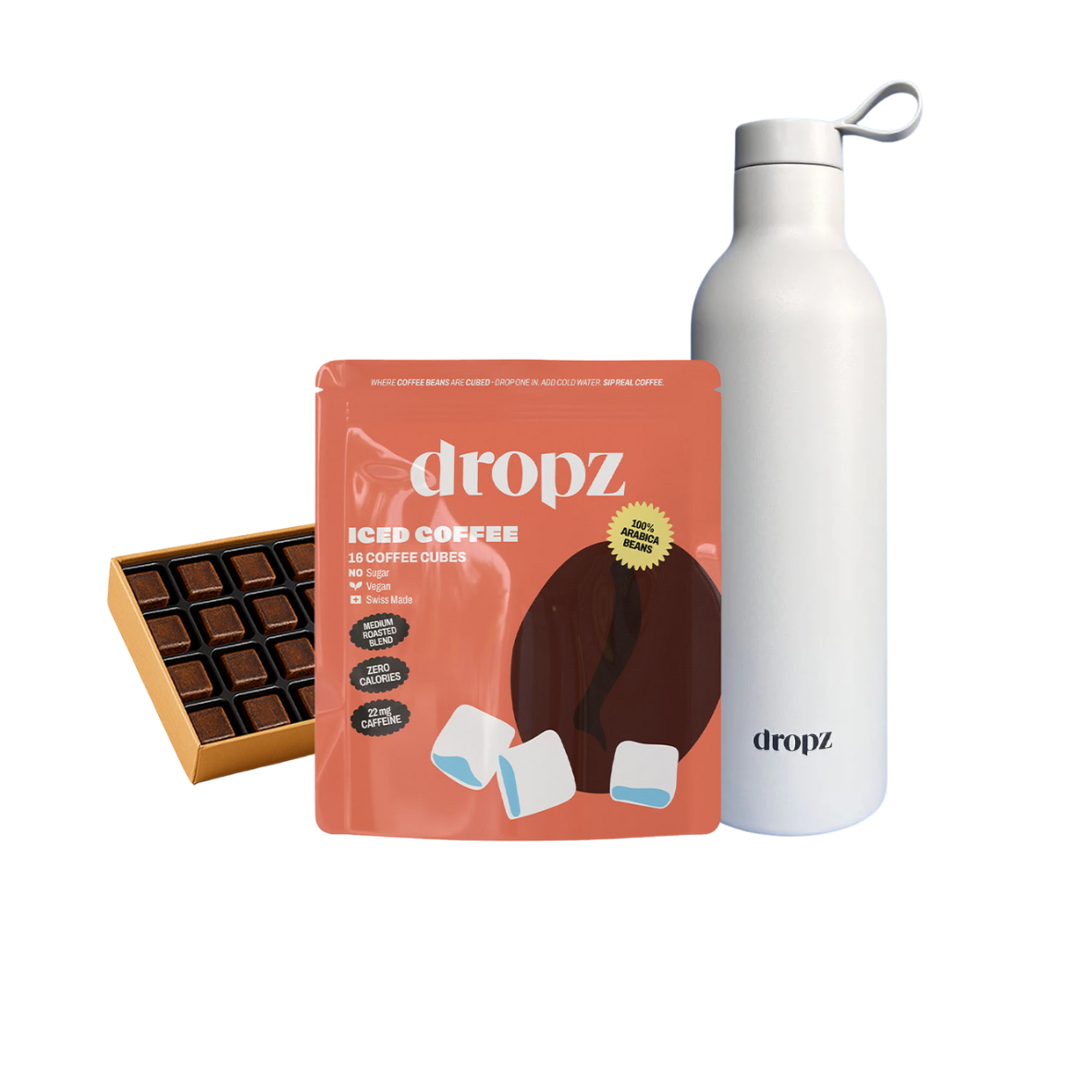 Iced Coffee Cubes+ borraccia da 0,7 l