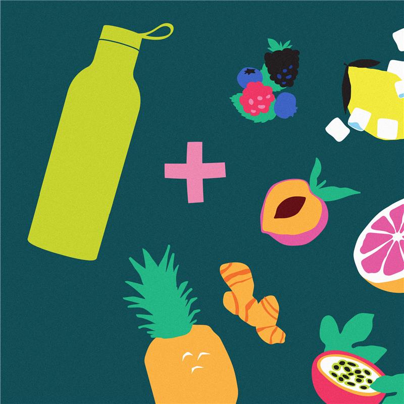 Starter set: bottiglia + dropz