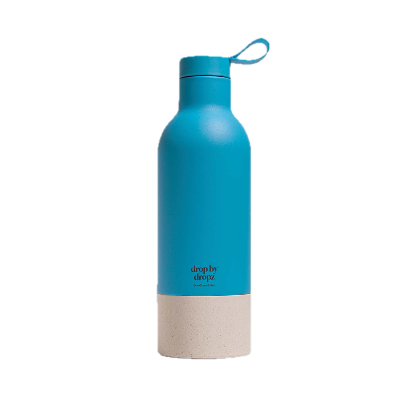 Borraccia dropz ocean blue - 0,5 L con porta-dropz